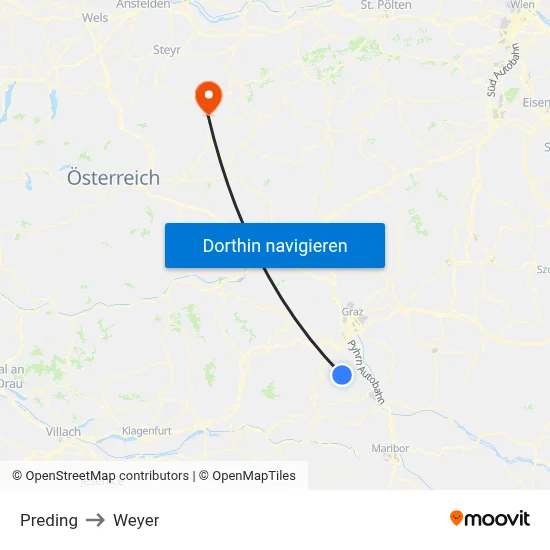 Preding to Weyer map