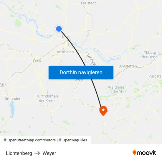 Lichtenberg to Weyer map