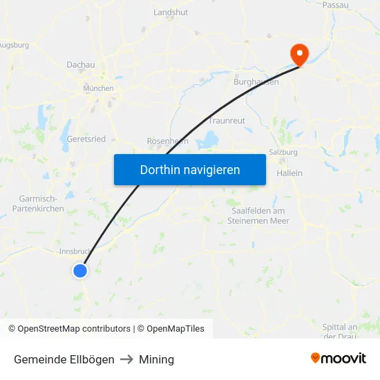 Gemeinde Ellbögen to Mining map