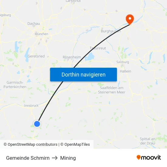 Gemeinde Schmirn to Mining map