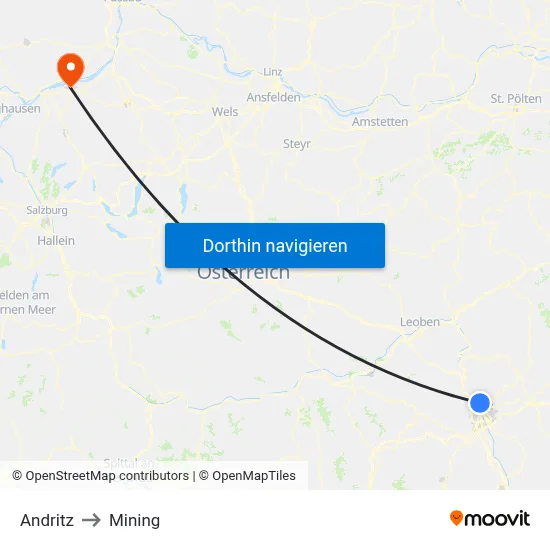 Andritz to Mining map