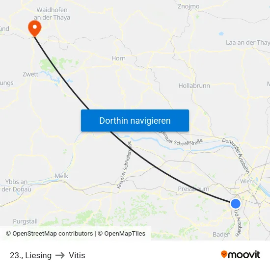 23., Liesing to Vitis map