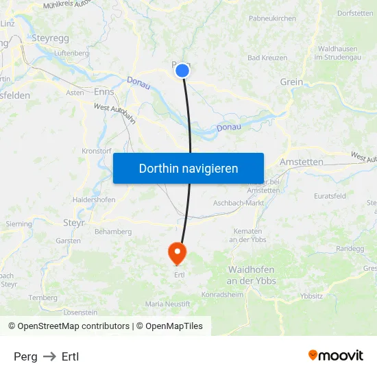Perg to Ertl map