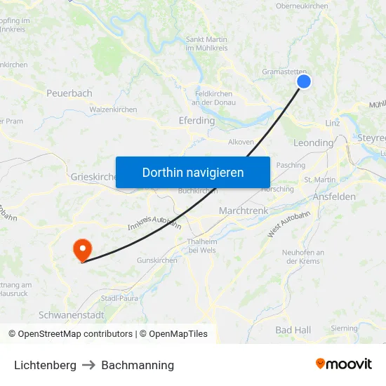 Lichtenberg to Bachmanning map