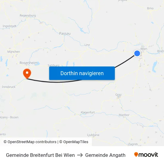Gemeinde Breitenfurt Bei Wien to Gemeinde Angath map