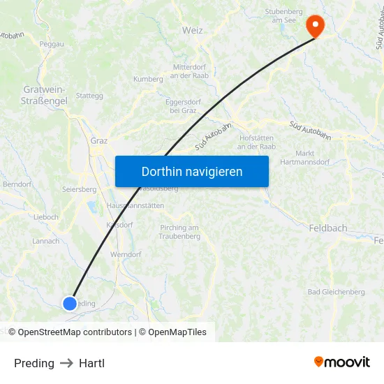 Preding to Hartl map