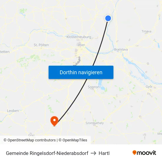 Gemeinde Ringelsdorf-Niederabsdorf to Hartl map