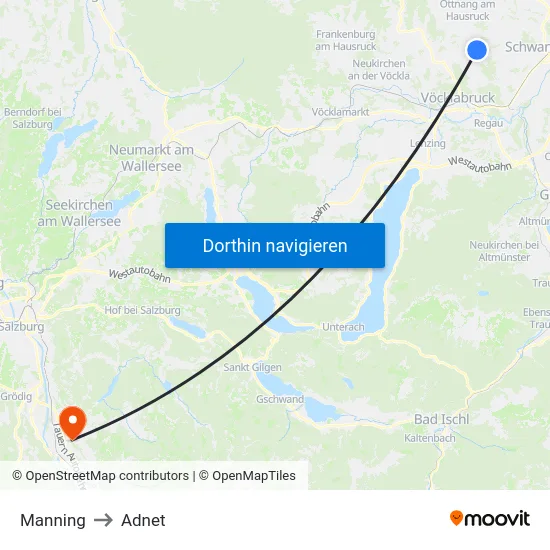 Manning to Adnet map