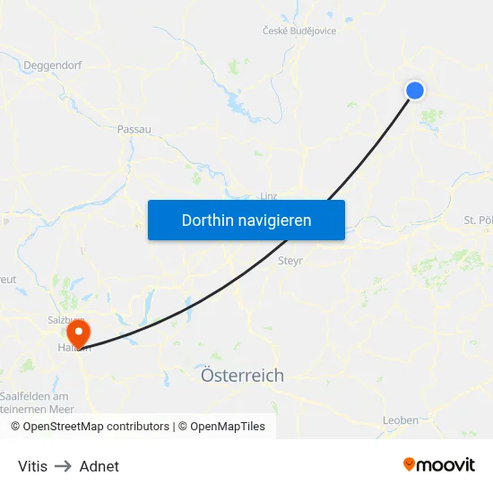 Vitis to Adnet map