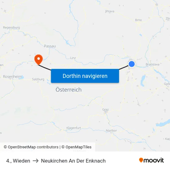 4., Wieden to Neukirchen An Der Enknach map