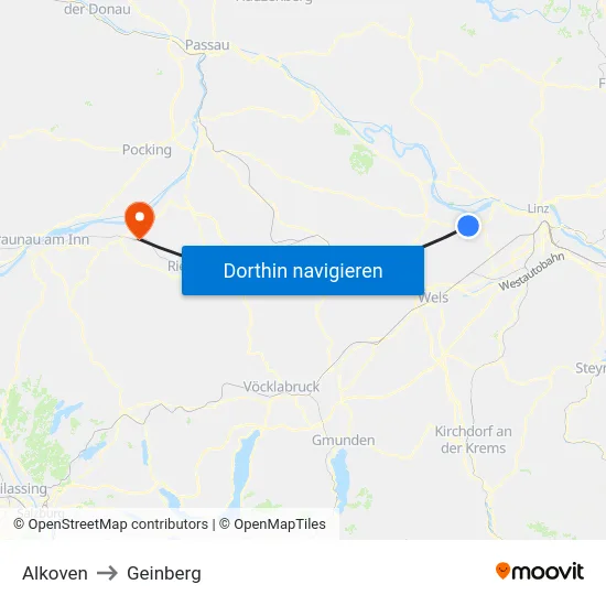 Alkoven to Geinberg map