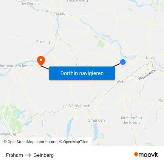 Fraham to Geinberg map