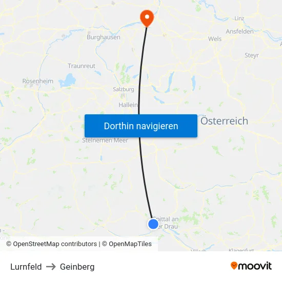 Lurnfeld to Geinberg map