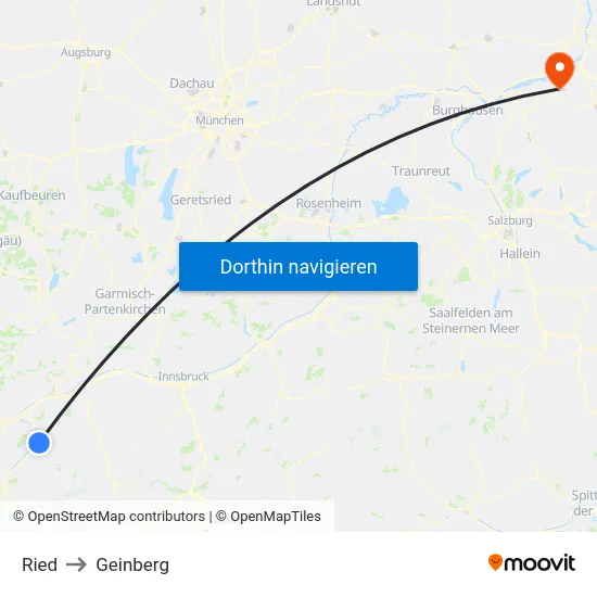 Ried to Geinberg map