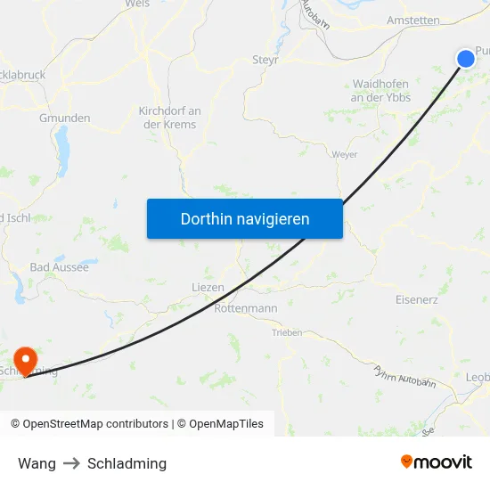 Wang to Schladming map