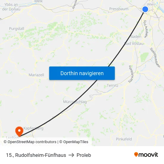 15., Rudolfsheim-Fünfhaus to Proleb map