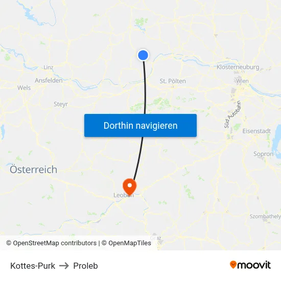 Kottes-Purk to Proleb map