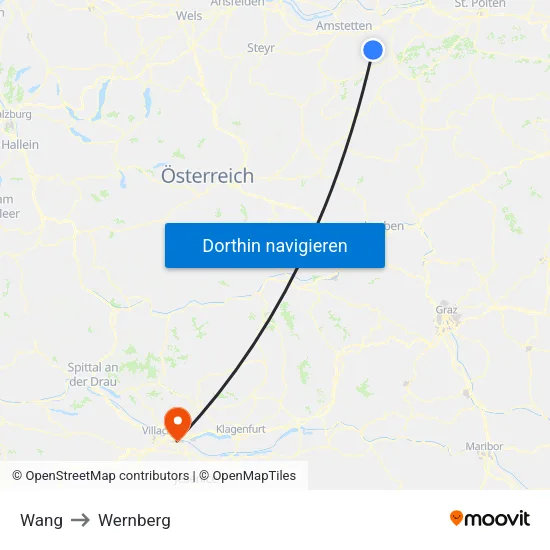 Wang to Wernberg map