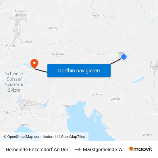 Gemeinde Enzersdorf An Der Fischa to Marktgemeinde Wolfurt map