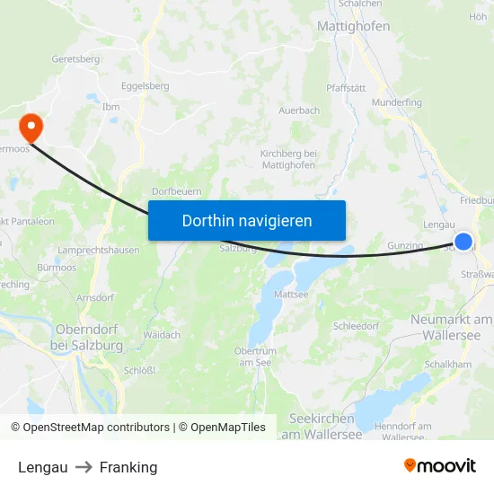 Lengau to Franking map