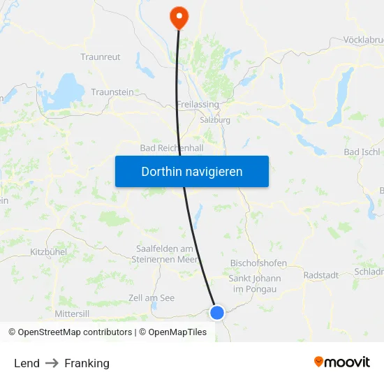 Lend to Franking map