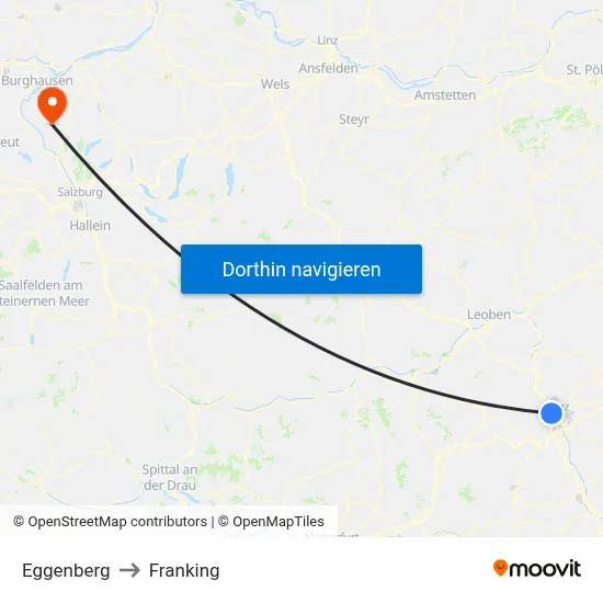 Eggenberg to Franking map