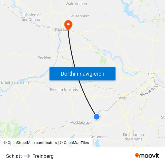 Schlatt to Freinberg map