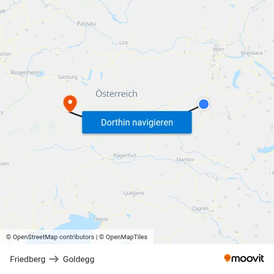 Friedberg to Goldegg map