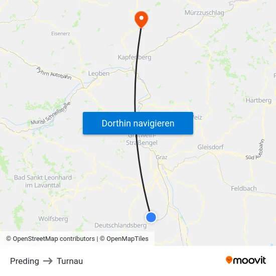 Preding to Turnau map