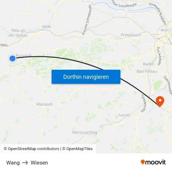 Wang to Wiesen map