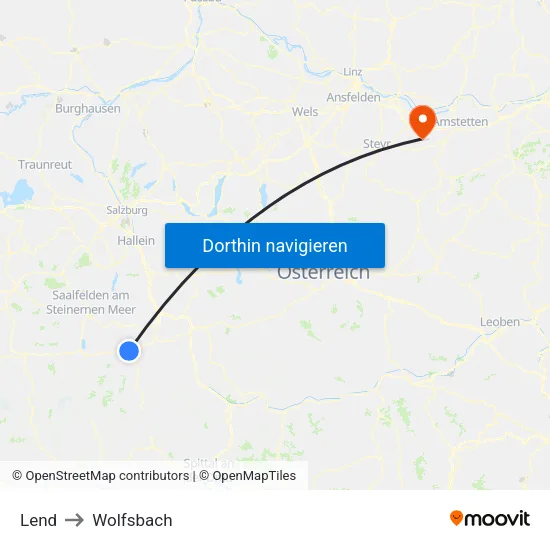 Lend to Wolfsbach map