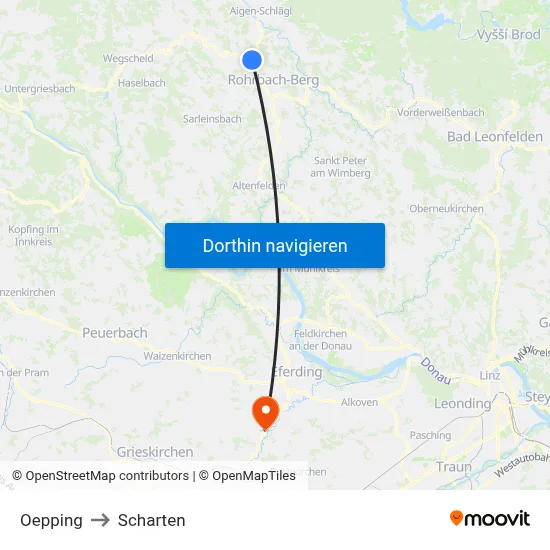Oepping to Scharten map