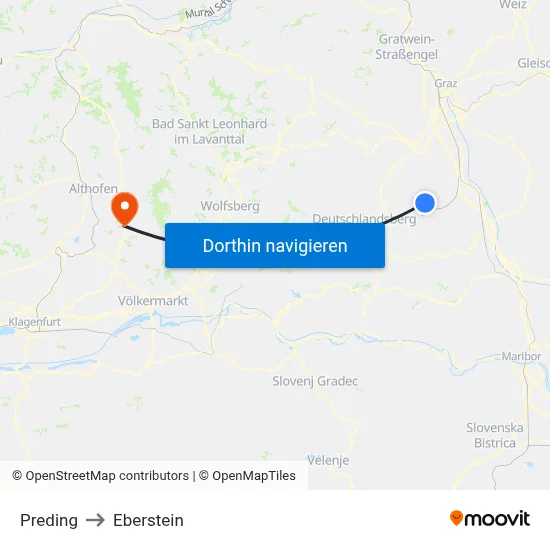 Preding to Eberstein map