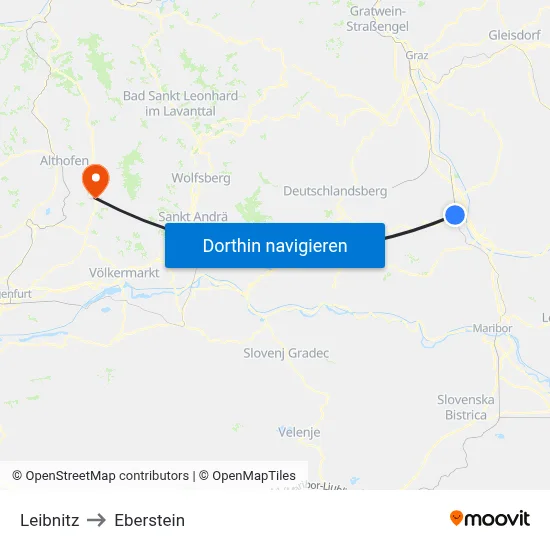 Leibnitz to Eberstein map