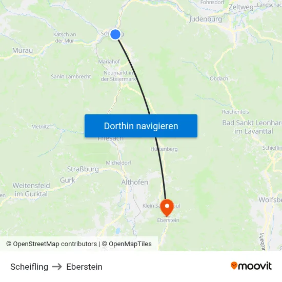 Scheifling to Eberstein map