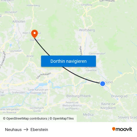 Neuhaus to Eberstein map