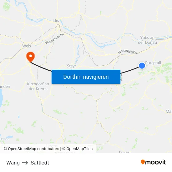 Wang to Sattledt map