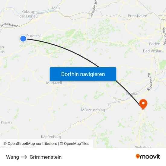 Wang to Grimmenstein map