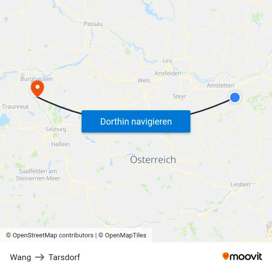 Wang to Tarsdorf map