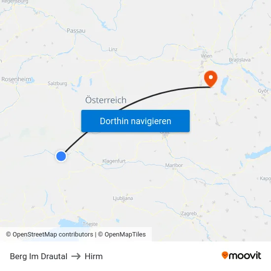 Berg Im Drautal to Hirm map