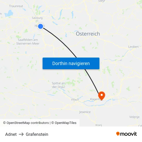 Adnet to Grafenstein map
