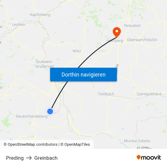 Preding to Greinbach map