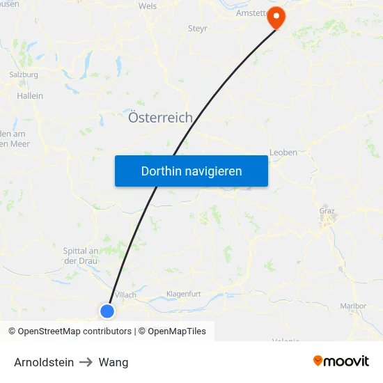 Arnoldstein to Wang map
