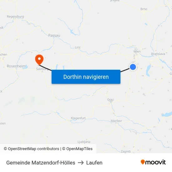 Gemeinde Matzendorf-Hölles to Laufen map