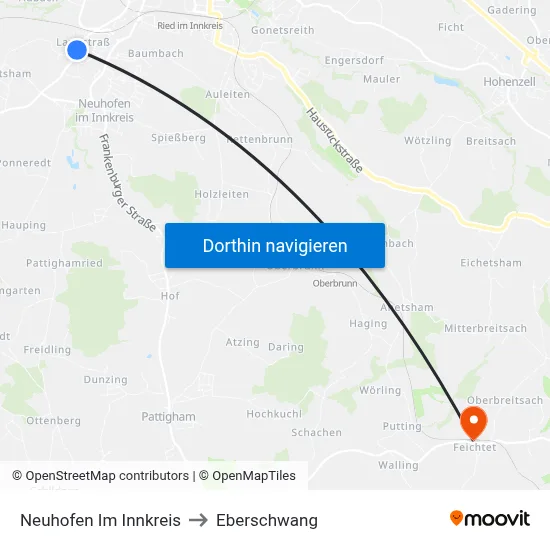 Neuhofen Im Innkreis to Eberschwang map