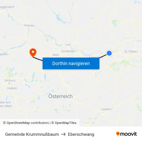 Gemeinde Krummnußbaum to Eberschwang map