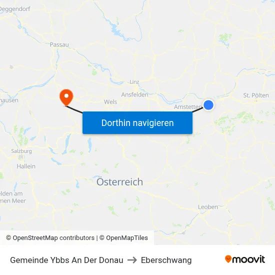 Gemeinde Ybbs An Der Donau to Eberschwang map