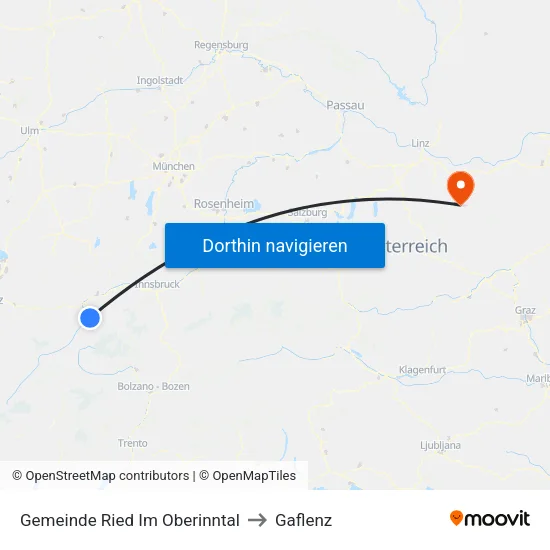 Gemeinde Ried Im Oberinntal to Gaflenz map