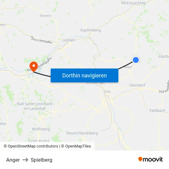 Anger to Spielberg map