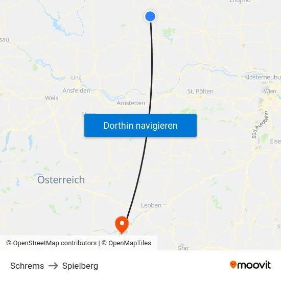 Schrems to Spielberg map